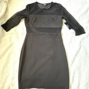 Lulus black cocktail dress size L